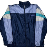 Adidas Jacket - Large Blue Polyester