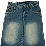 Jordan Craig Denim Shorts - 34W 11L Light Wash Cotton