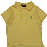 Age 18 Months Ralph Lauren Polo Shirt - Large Yellow Cotton
