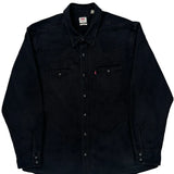 Levis Denim Shirt - 2XL Black Cotton