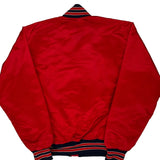 Made In USA Unbranded Varsity Jacket - Small Red Polyester