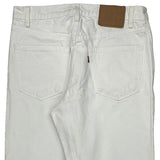 Levis Jeans - 32W 30L White Cotton