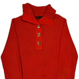 Ralph Lauren Sweater - Medium Red Cotton