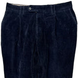 Barbour Cord Pants - 36″ Waist Navy Cotton