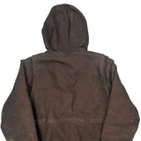 Full Swing Carhartt Jacket - Large Brown Cotton