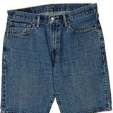 Levis Denim Shorts - 34W 10L Blue Denim