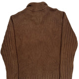 Polo By Ralph Lauren 1/4 Zip - XL Brown Cotton
