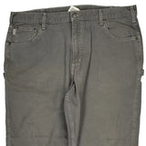 Carhartt Carpenter Trousers - 40W 30L Grey Cotton