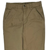 Carhartt Trousers - 30W 32L Beige Cotton