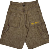 Diss Jean Cargo Shorts - 31W 12L Brown Cotton