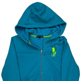Ralph Lauren Hoodie - Medium Blue Cotton