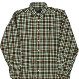Age 14-16 Ralph Lauren Checked Shirt - Large Brown Cotton