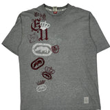 Creating Kingdoms Ecko Unltd Graphic T-Shirt - 2XL Gray Cotton Blend