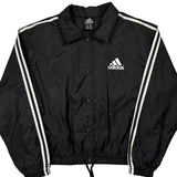 Adidas Windbreaker - Medium Black Nylon
