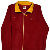 Trojans Nike College Track Jacket - Medium Yellow Polyester