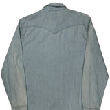 Levis Denim Shirt - Large Light Wash Cotton