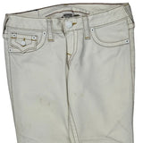 True Religion Skinny Jeans - 29W US 4 White Cotton