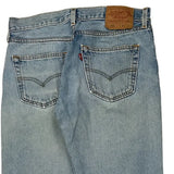 Levis 501 Jeans - 32W 32L Light Wash Denim
