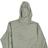 Carhartt Hoodie - Large Green Cotton