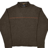 Woolrich Sweater - Large Brown Wool