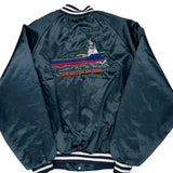 Made In USA Tidewater Marine King Louie Varsity Jacket - XL Navy Polyester