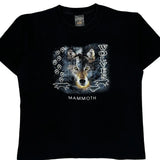 Age 14 Prairie Mountain Single Stitch T-Shirt - Large Black Cotton