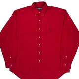 Blaire Ralph Lauren Shirt - Large Red Cotton