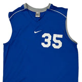 Nike Jersey - Medium Blue Polyester