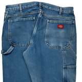 Dickies Carpenter Jeans - 35W 30L Blue Denim