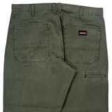 Dickies Carpenter Pants - 34W 29L Green Cotton