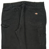 Dickies Carpenter Pants - 40W 32L Black Cotton
