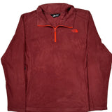 The North Face Fleece - 2XL Burgundy Polyester
