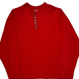 Marlboro Long Sleeve T-Shirt - XL Red Cotton