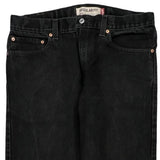 505 Levis Jeans - 34W 31L Black Cotton