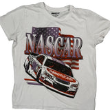 Nascar Nascar T-Shirt - XL White Cotton Blend