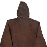 Carhartt J208 Dkb Jacket - Large Brown Cotton