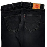 501 Levis Jeans - 38W 28L Black Cotton