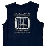 Hale'S Harley-Davidson Harley Davidson Graphic Vest - Medium Blue Cotton