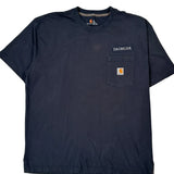 Daimler Logo Carhartt T-Shirt - XL Navy Cotton