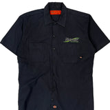 Compressed Gas Solutions Dickies Graphic Short Sleeve Shirt - Medium Black Cotton
