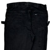 Key Carpenter Pants - 34W 30L Black Cotton