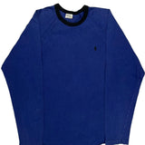 Sleepwear Polo By Ralph Lauren Long Sleeve T-Shirt - Small Blue Cotton
