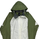 The North Face Waterproof Jacket - Large Green Polyester