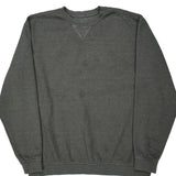 Carhartt Tall Sweatshirt - 2XL Gray Cotton Blend