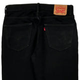 Levis Jeans - 33W 29L Black Cotton