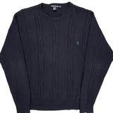 Nautica Sweater - XL Navy Cotton
