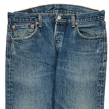 501 Levis Jeans - 33W 34L Blue Cotton