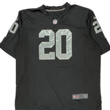 Raiders Nike Nfl Football Jersey - 2XL Black Polyester