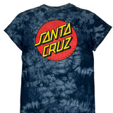 Santa Cruz Tie-Dye T-Shirt - Small Blue Cotton