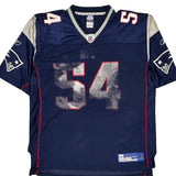 New England Patriots Reebok Nfl Football Jersey - Large Navy Nylon